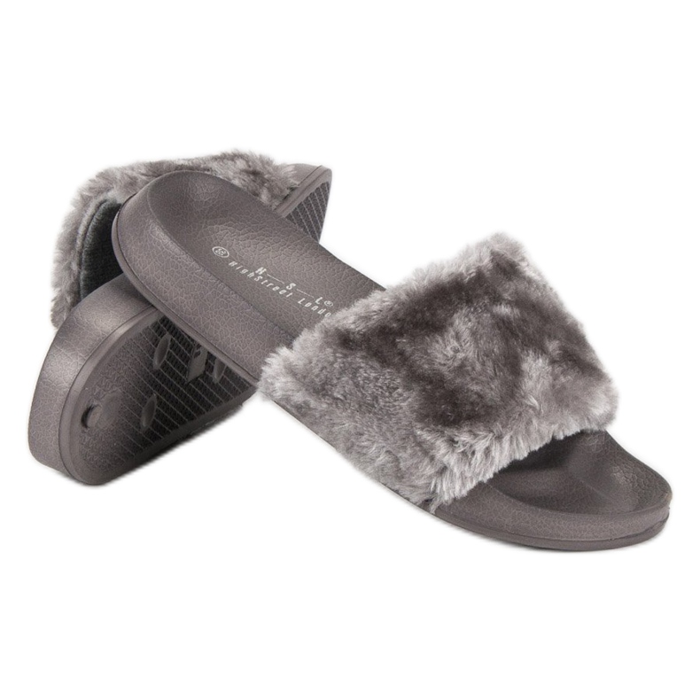 Harmaat varvastossut 2