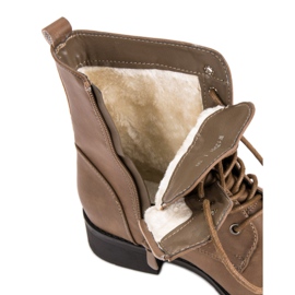 SDS Ruskeat lämpimät saappaat 1