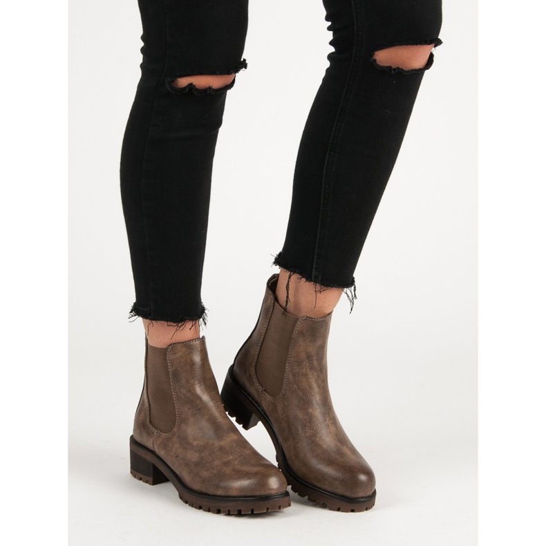 SDS Rennot Chelsea -saappaat ruskea 1