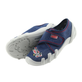 Befado lasten kengät tohvelit 273X235 sininen punainen 5