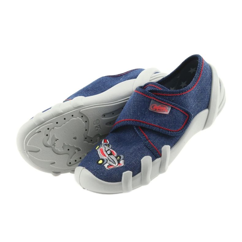 Befado lasten kengät tohvelit 273X235 sininen punainen 5