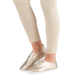 Kultaiset solmitut lenkkarit kultainen 1