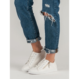 Sidotut lenkkarit valkoinen 1