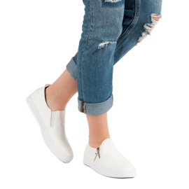 Vetoketjulliset lenkkarit valkoinen 1