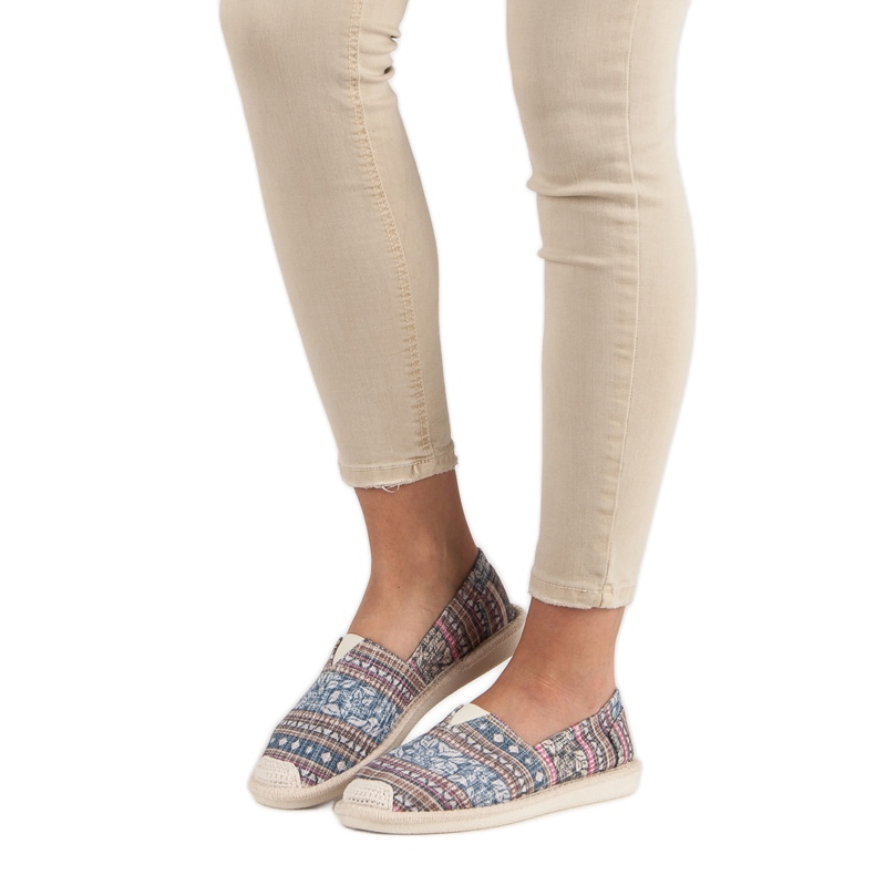 Small Swan Etniset espadrillit monivärinen 1