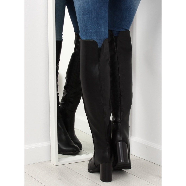 Mustat korkokengät 9206 Musta 1