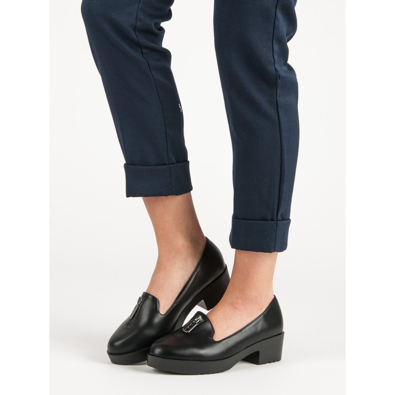 Comer Mustat korkokengät 1