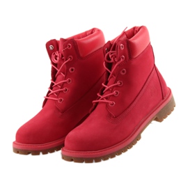 Timberland 6 tuuman PREMIUM -VEDENKESTÄVÄ punainen 3