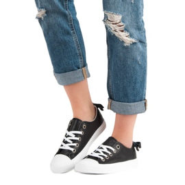 Matalat matalat lenkkarit musta 2