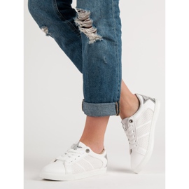 Matalat urheilukengät valkoinen harmaa 2