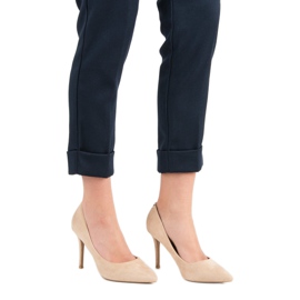 Juliet Beige mokkanahkakengät 1