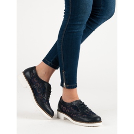 Fama Nauhakengät sininen 2