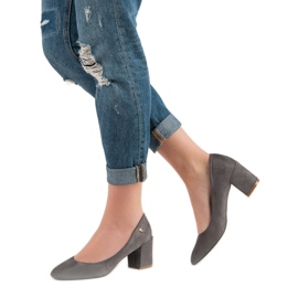 Klassiset VINCEZA -pumput harmaa 2