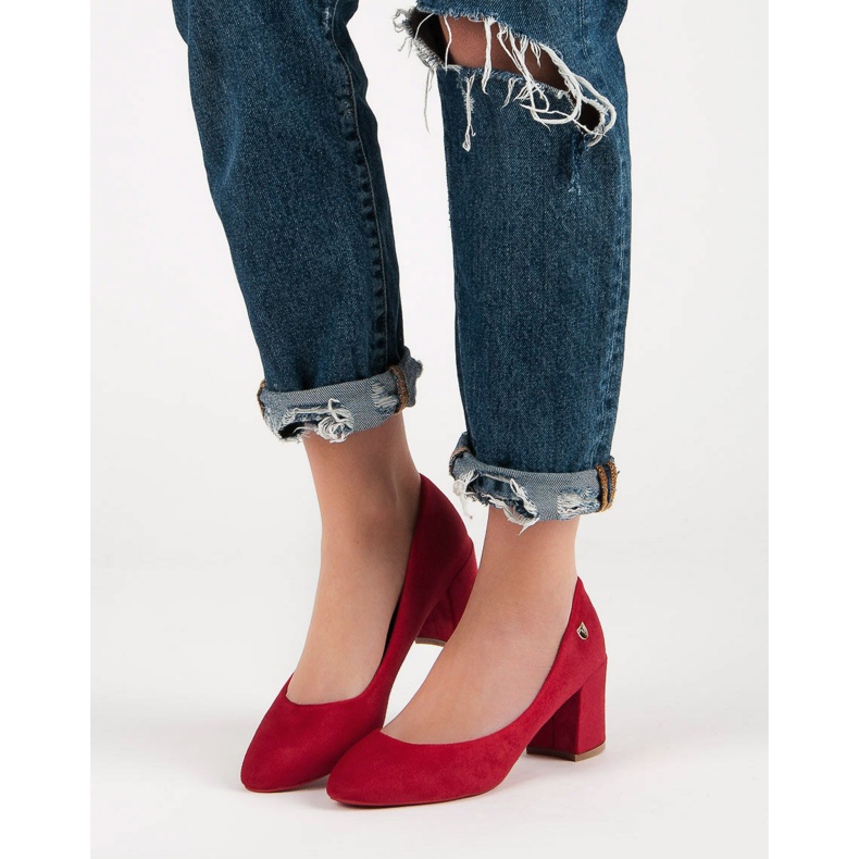 Klassiset VINCEZA -pumput punainen 2