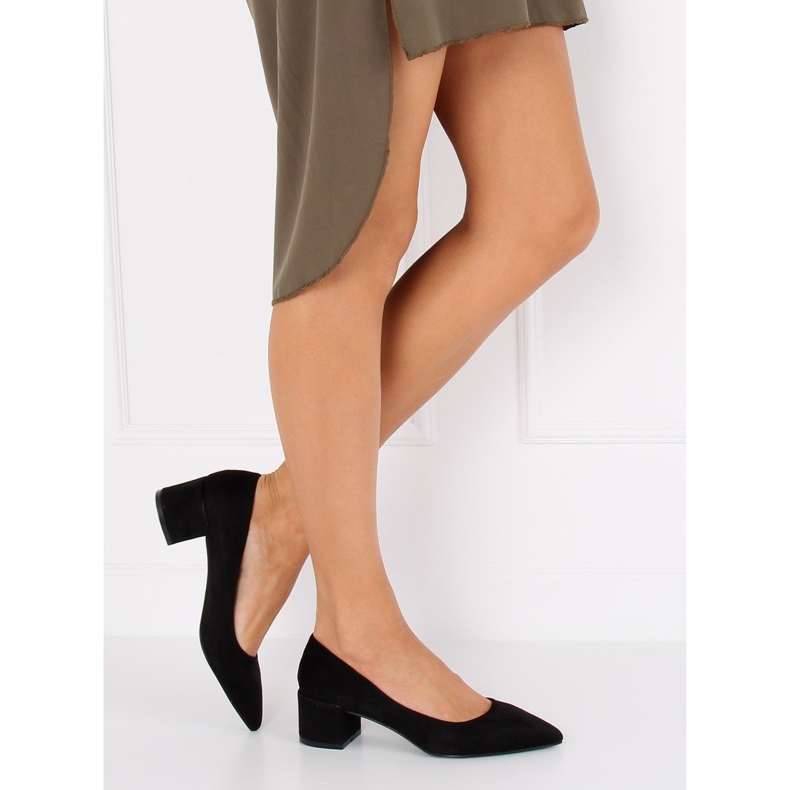 Avokkaat, leveät korot, musta 5186 Musta 2