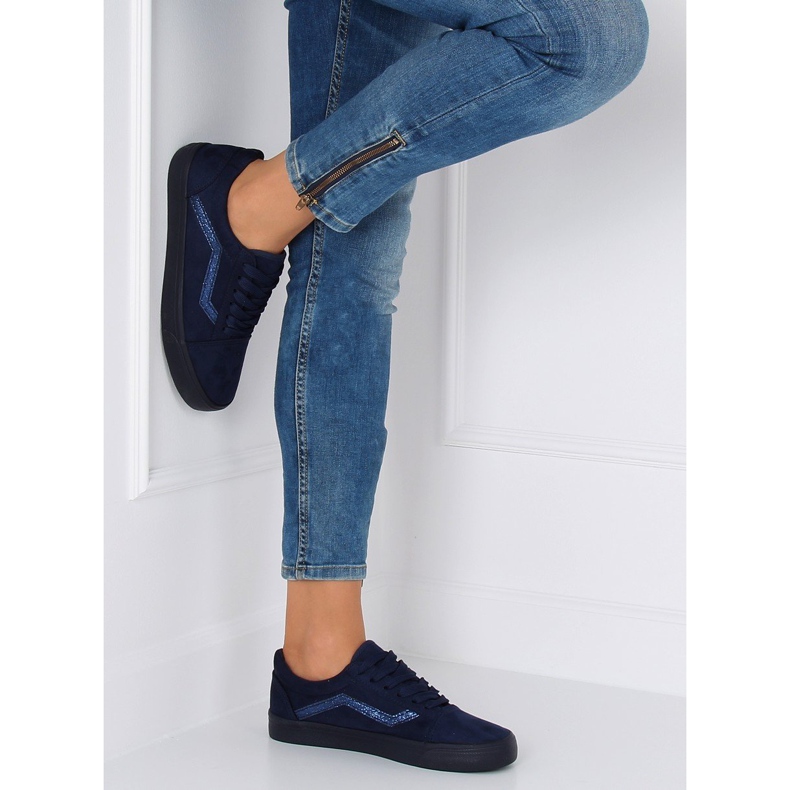 Tummansininen Vans Tennarit B318-10 Tummansininen laivastonsininen 1