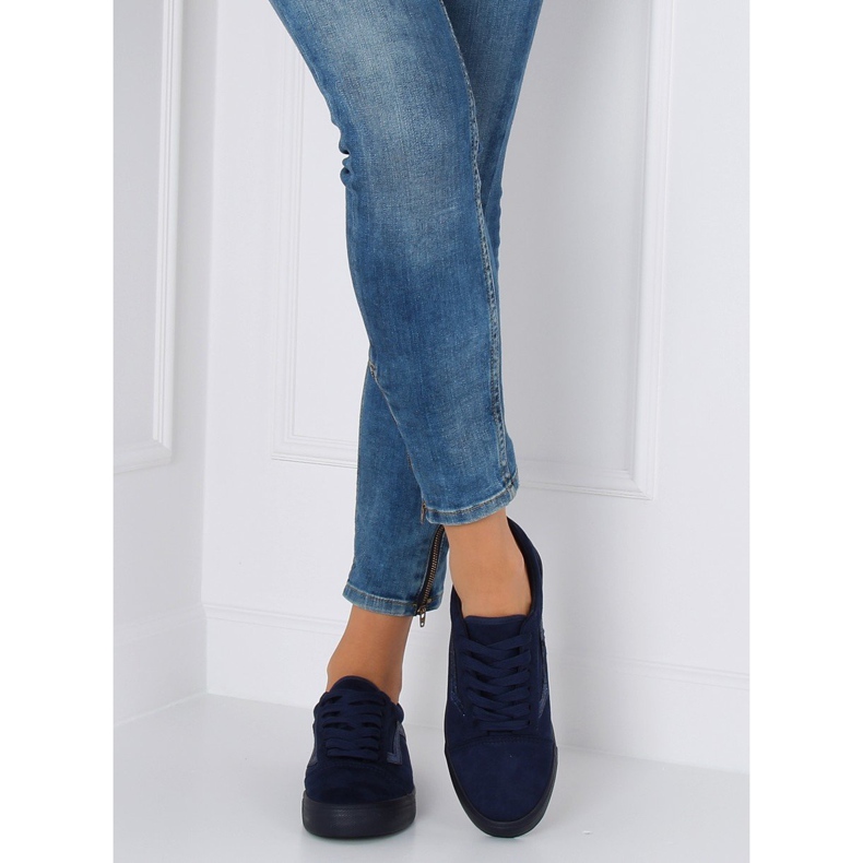 Tummansininen Vans Tennarit B318-10 Tummansininen laivastonsininen 2