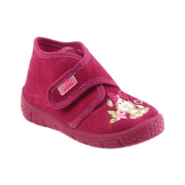 Befado vaaleanpunaiset lasten kengät tossut 529P026 vaaleanpunainen 1