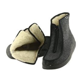 Befado miesten kengät pu lämmin tossut 996M004 harmaa 5