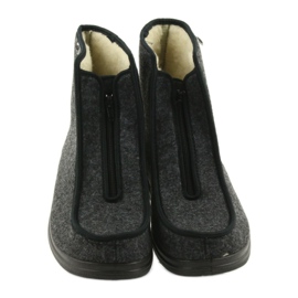 Befado miesten kengät pu lämmin tossut 996M004 harmaa 4