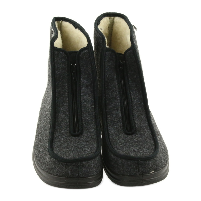 Befado miesten kengät pu lämmin tossut 996M004 harmaa 4