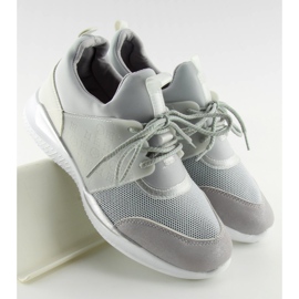 Erittäin vaaleat harmaat urheilukengät BY-069 Harmaa 1