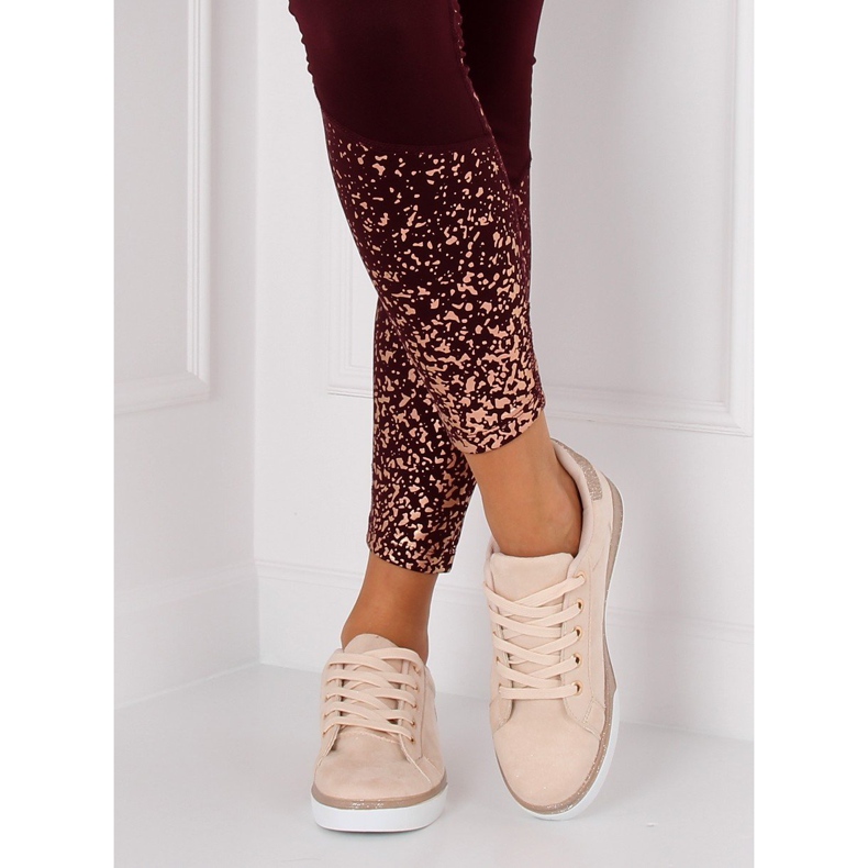 Vaaleanpunaiset naisten lenkkarit K-307 Pink vaaleanpunainen 1