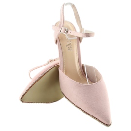 Vaaleanpunaiset sandaalit nastassa J1126-1 Vaaleanpunainen 2