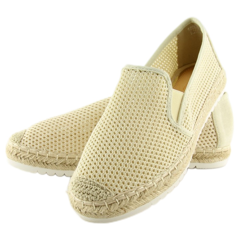 Beige espadrillit naisille 6602 Beige 1