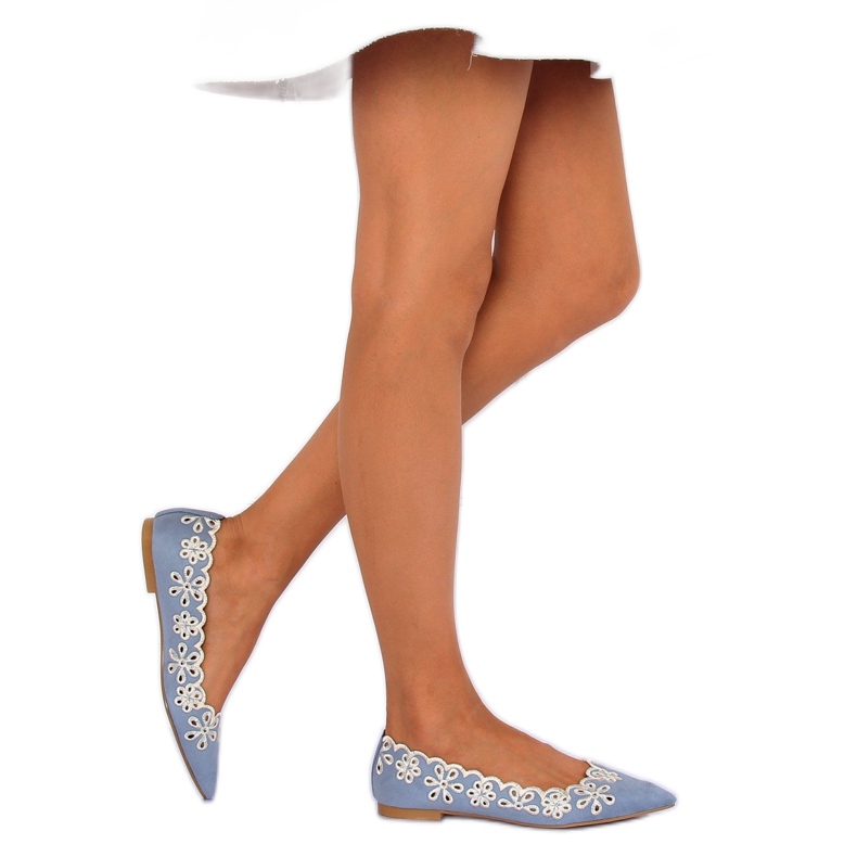 LT99P Sininen, avoin ballerina 1