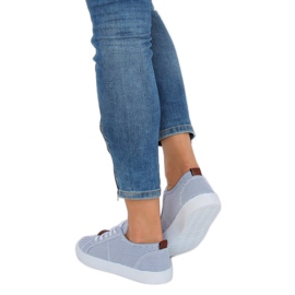 Siniset JX70P Navy raidalliset lenkkarit sininen 2