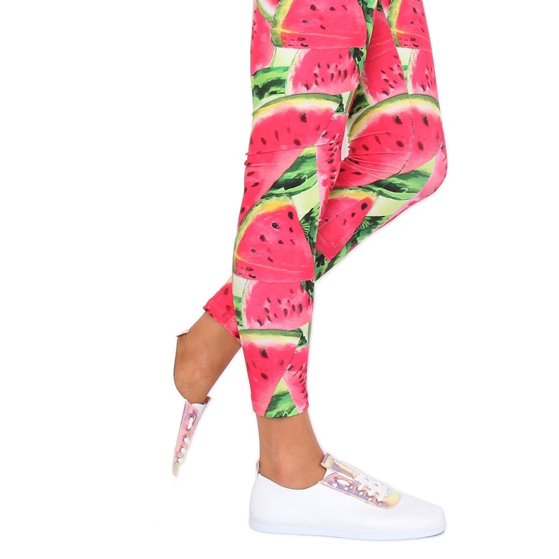 Valkoiset ja vaaleanpunaiset lenkkarit hologrammilla JX71P Champagne valkoinen 1