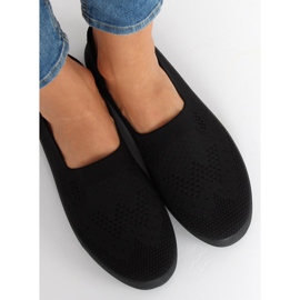 Mustat harjatut lenkkarit JX63P Musta 1