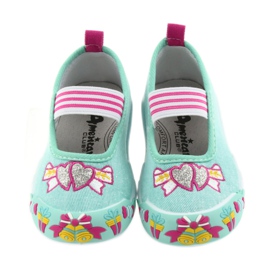 American Club vihreät lasten lenkkarit joustavalla 21/19 3