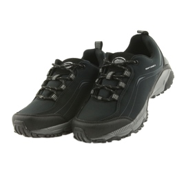 American Club Naisten urheilukengät sidottu amerikkalainen vedenpitävä softhell WT06 / 19 musta 4