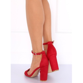 Sandaalit punaisella Y2385-27 Punainen 2