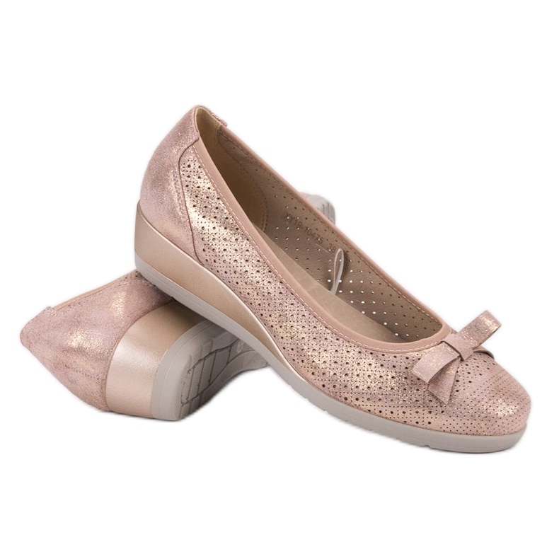 Vinceza Mukavat kiilapumput vaaleanpunainen 1