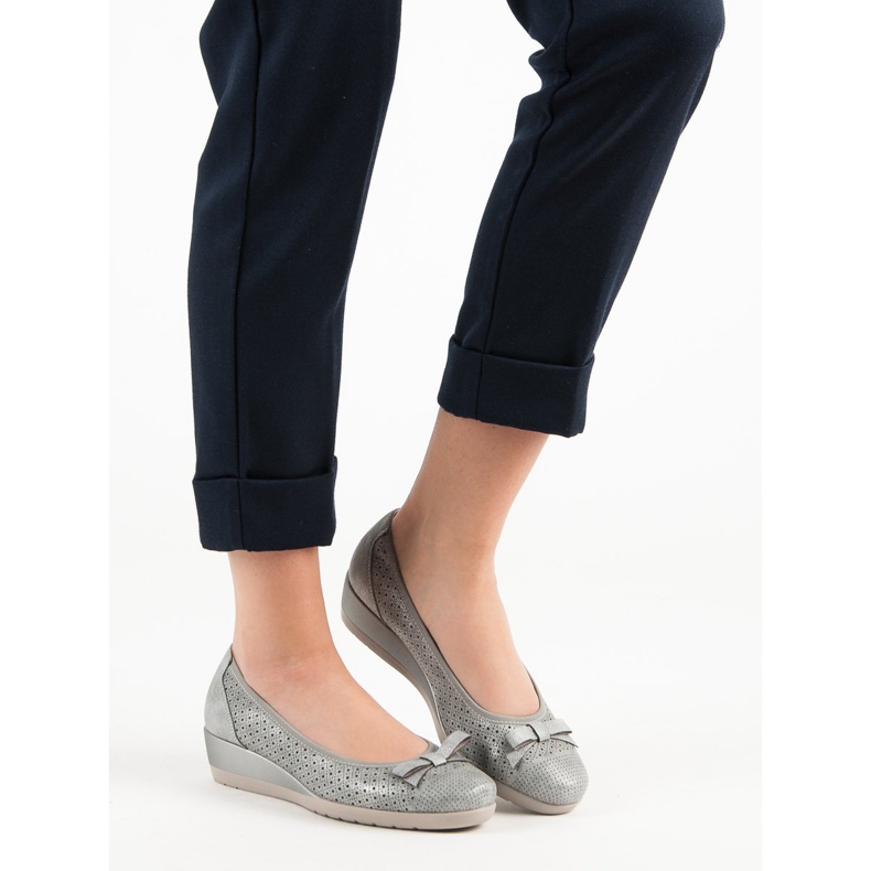 Vinceza Mukavat kiilapumput harmaa 1