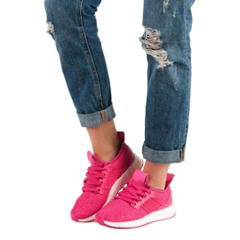 Liukastettavat urheilukengät vaaleanpunainen 1