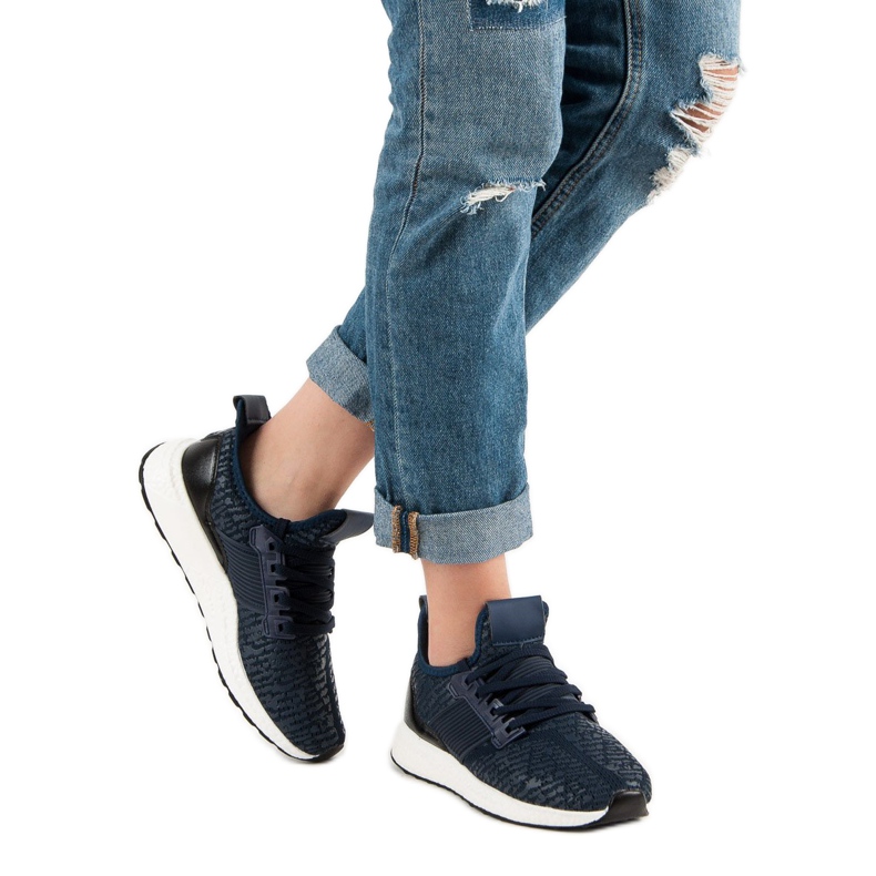 Liukastettavat urheilukengät sininen 2