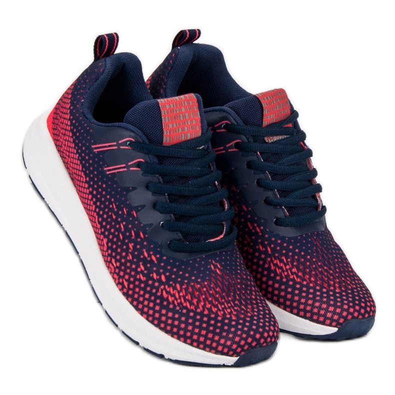 Ax Boxing Mukavat urheilukengät sininen punainen 1