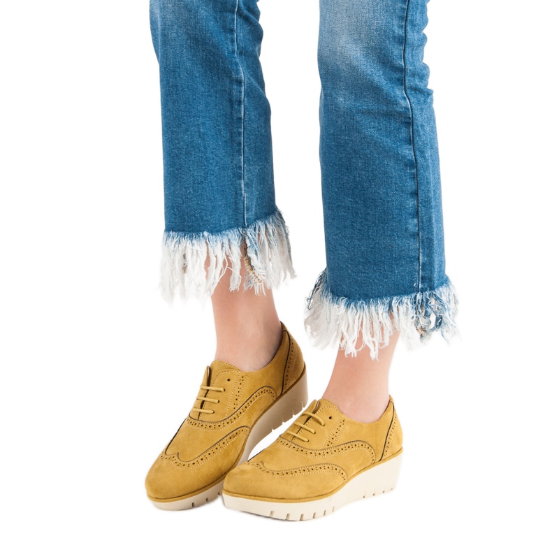 Corina Sinappi -kiilakengät keltainen 2