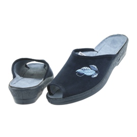 Befado -tossut naisten kengät pu 581D194 tossut laivastonsininen 4