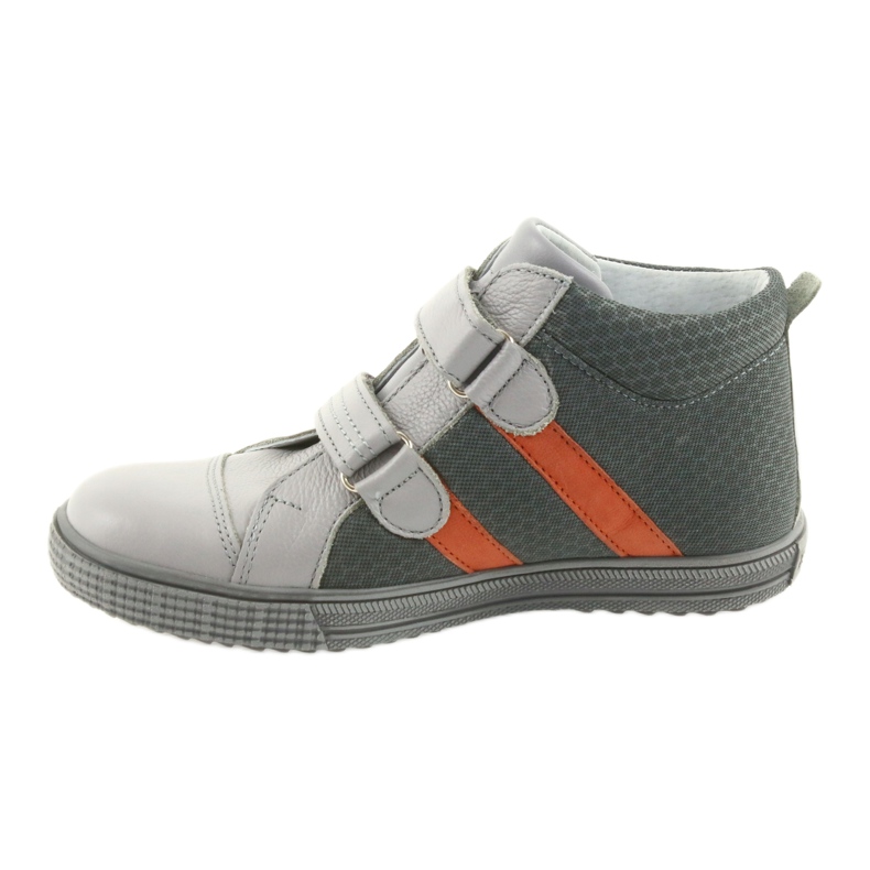 Ren But Rein Shoes Boys Velcro 4275 POPIEL/Oranssi harmaa 2
