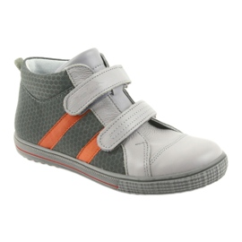 Ren But Rein Shoes Boys Velcro 4275 POPIEL/Oranssi harmaa 1