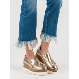 Corina Kultaiset kiilakengät kultainen 1