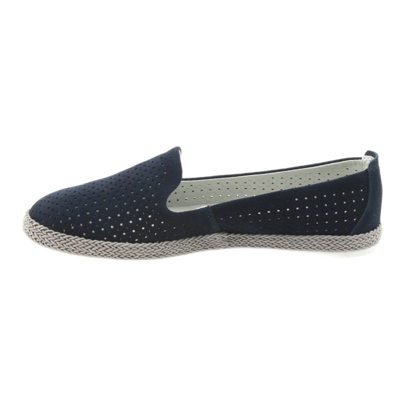 Filippo Lordsy naisten ballerinat espadrillot F 081 tummansininen 2