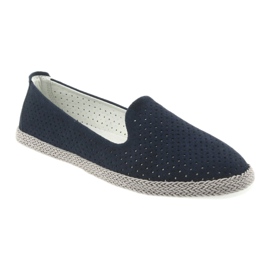 Filippo Lordsy naisten ballerinat espadrillot F 081 tummansininen 1