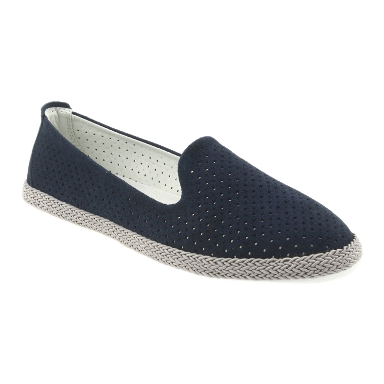 Filippo Lordsy naisten ballerinat espadrillot F 081 tummansininen 1