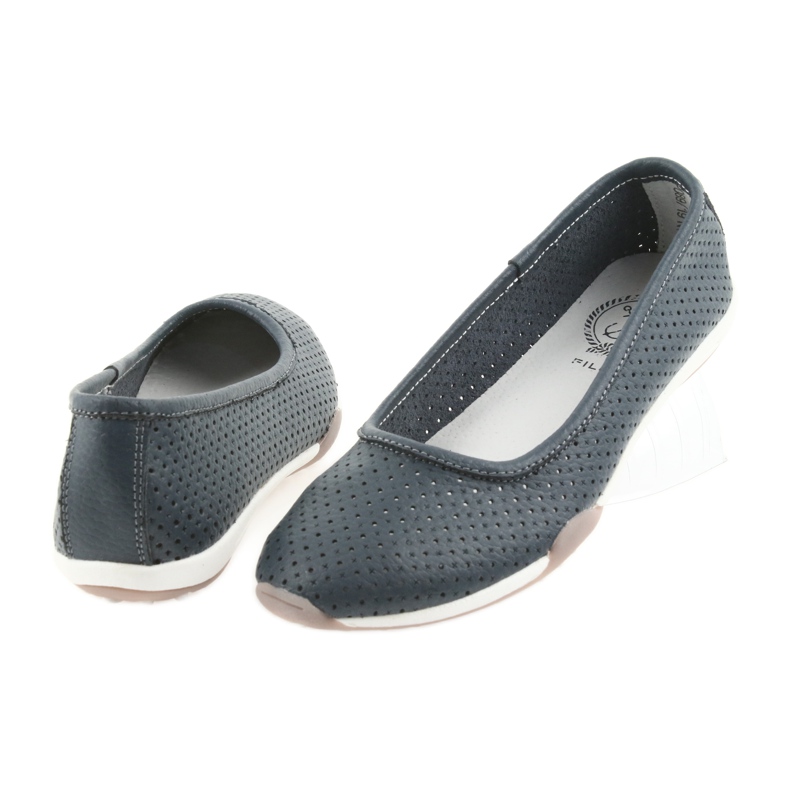 Tummansininen avoin ballerina Filippo 089 4
